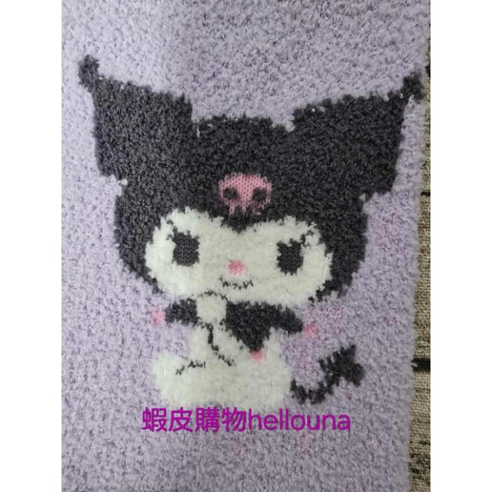 【三麗鷗韓國學生睡眠襪 送小禮】保暖襪 毛毛襪 酷洛米絨毛襪 舒眠襪 睡覺襪 睡眠襪子 冬天厚襪 女襪 珊瑚絨溫暖毛巾襪-細節圖2