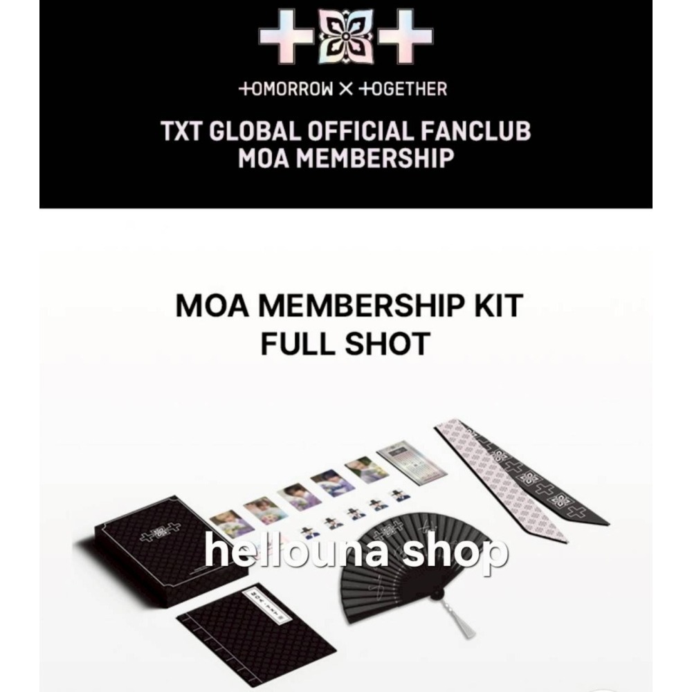 【TXT會員禮 送日本聯名餅乾】現貨 韓服 花扇 小卡 證件照 寫真書 簽名扇子 moa 崔然竣崔秀彬崔杋圭姜太顯休寧凱-細節圖2
