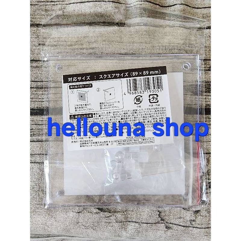 【日本透明相框】卡磚 桌面裝飾 相片框 明星小卡展示架 照片展示 照片框 ins風 小紅書 打包博主 書桌擺設 脆網紅款-細節圖3