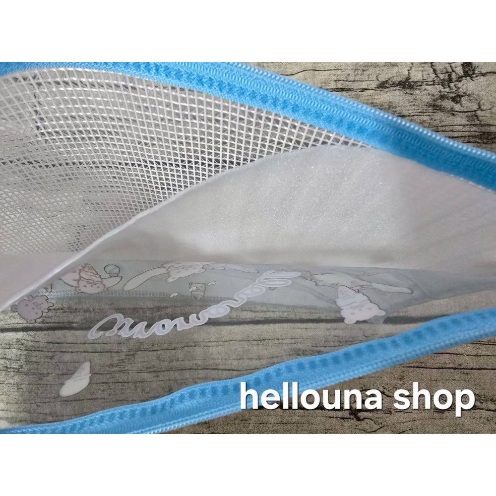 【冰淇淋大耳狗B5收納袋 送小禮】日本三麗鷗透明袋 拉鍊袋 文件夾 小清新收納包 拉鏈袋 資料夾 資料袋 考試用品萬用袋-細節圖3