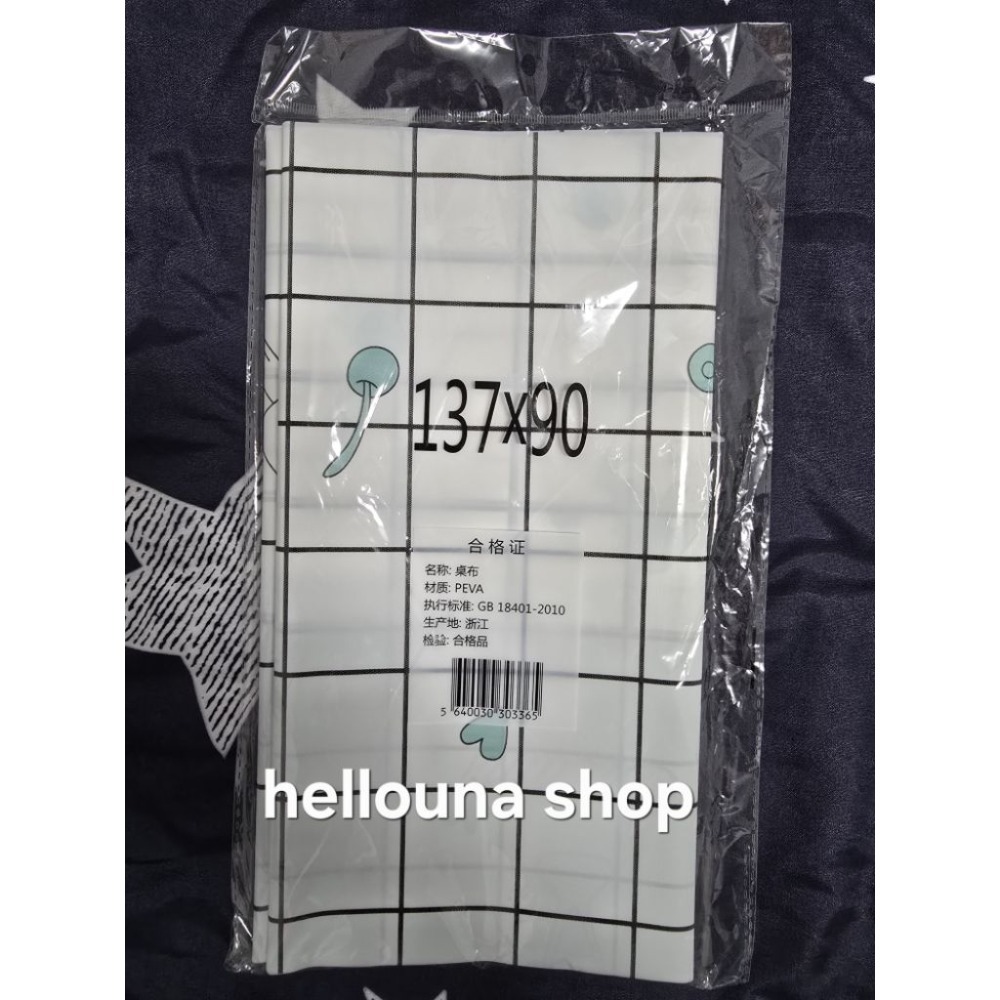 【冰淇淋格紋桌布 送小禮】北歐風塑膠桌巾 霜淇淋圖案桌墊 小清新桌子餐桌墊布 櫻桃愛心花紋 簡約花樣 防水防油免洗好清理-規格圖9