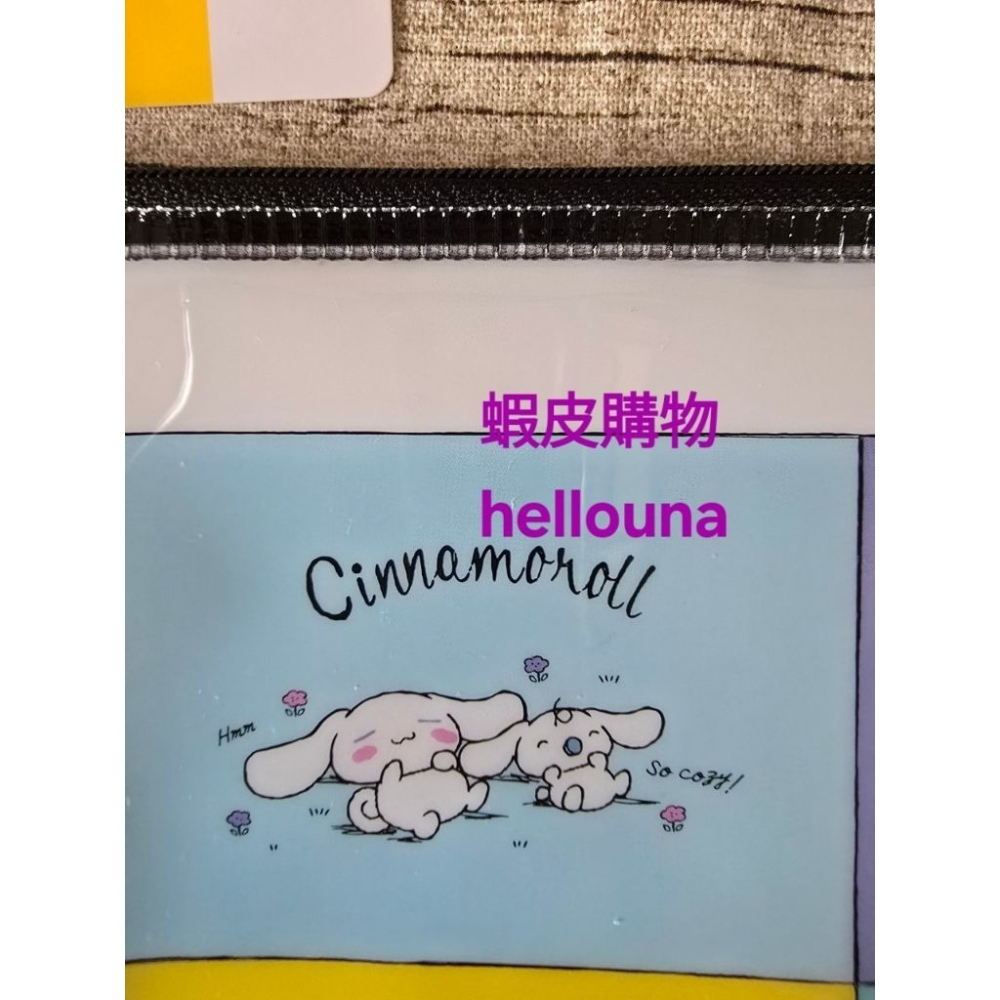 【日本三麗鷗四格漫畫風格拉鍊袋 送小禮】大耳狗收納袋 帕恰狗 文件袋 酷企鵝 人魚漢頓 資料袋 三麗鷗男團醜魚家族收納包-細節圖5