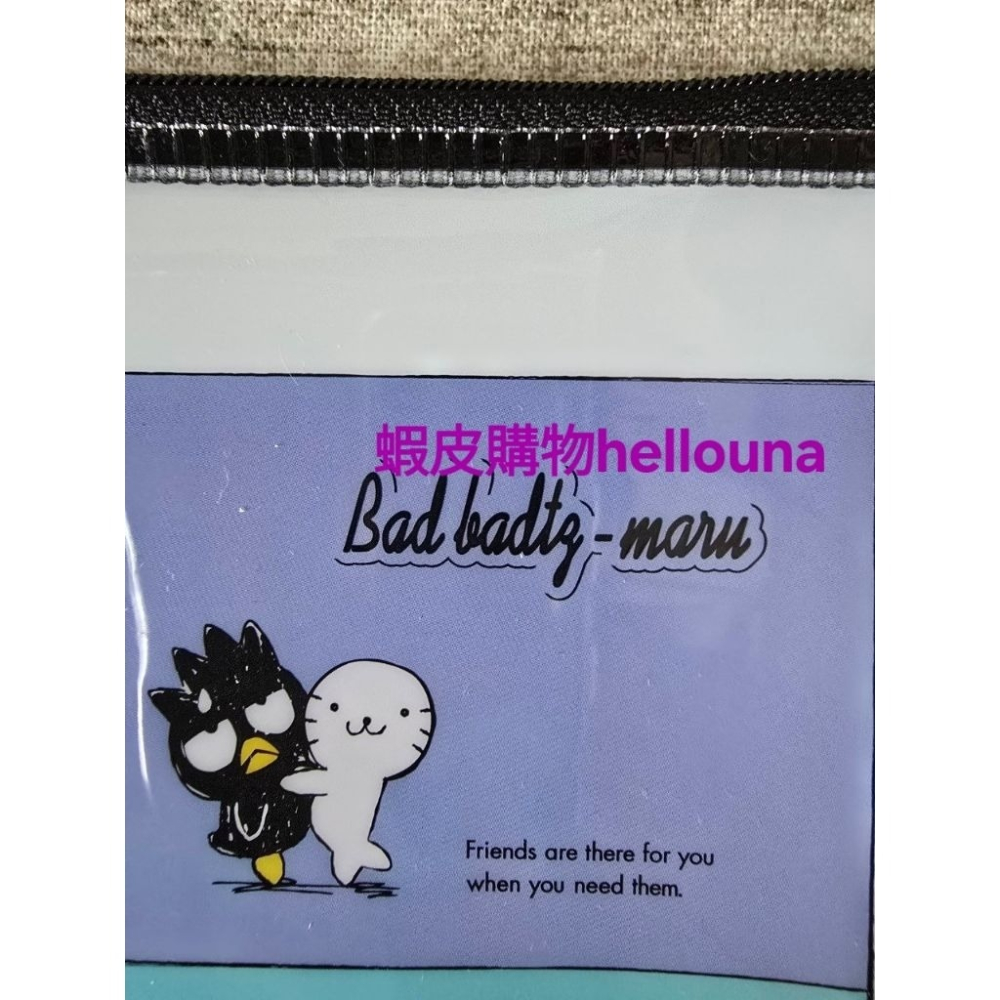 【日本三麗鷗四格漫畫風格拉鍊袋 送小禮】大耳狗收納袋 帕恰狗 文件袋 酷企鵝 人魚漢頓 資料袋 三麗鷗男團醜魚家族收納包-細節圖8