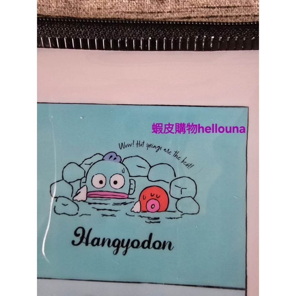 【日本三麗鷗四格漫畫風格拉鍊袋 送小禮】大耳狗收納袋 帕恰狗 文件袋 酷企鵝 人魚漢頓 資料袋 三麗鷗男團醜魚家族收納包-細節圖9