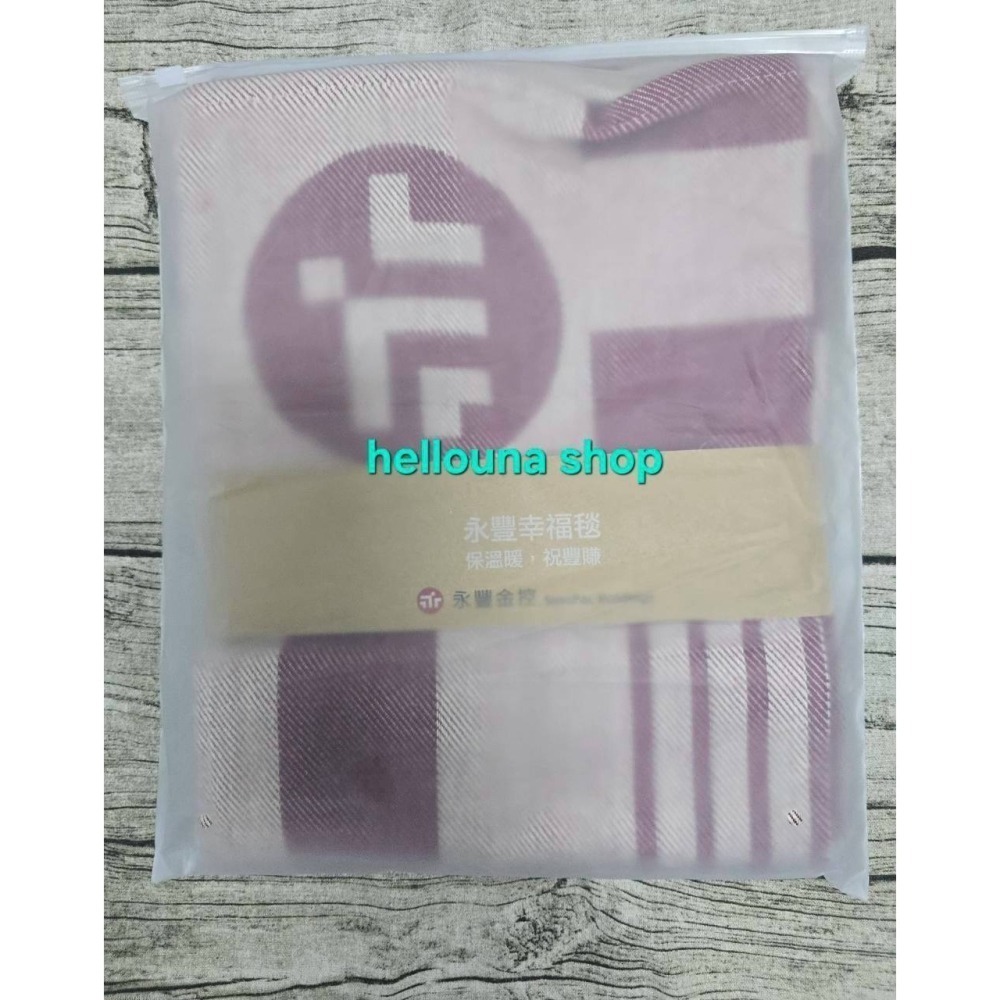 【永豐幸福毯 送小禮】永豐金控 股東會紀念品 冷氣毯 蓋毯 披肩 披風 保暖毯 絨毛毯 薄毯 車用 露營毯 沙發毯 舖毯-細節圖3