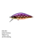 【LUZ路亞】【現貨】沉水米諾 4g 馬口 根魚 溪釣 假餌 亮片 石斑 黑鯛 岸拋 曲腰 三間 火口 軟蟲 路亞餌 魚-規格圖4