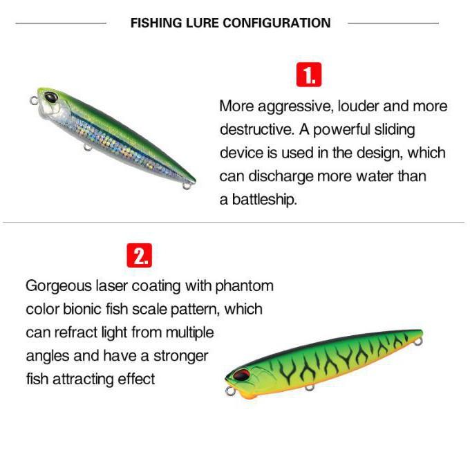 【LUZ路亞】【現貨】浮水鉛筆 5.5g 日系 波爬 Z字狗 炸水花 顫泳 路亞 根魚 假餌 捲仔 三間 鮕呆 海鰱 魚-細節圖5