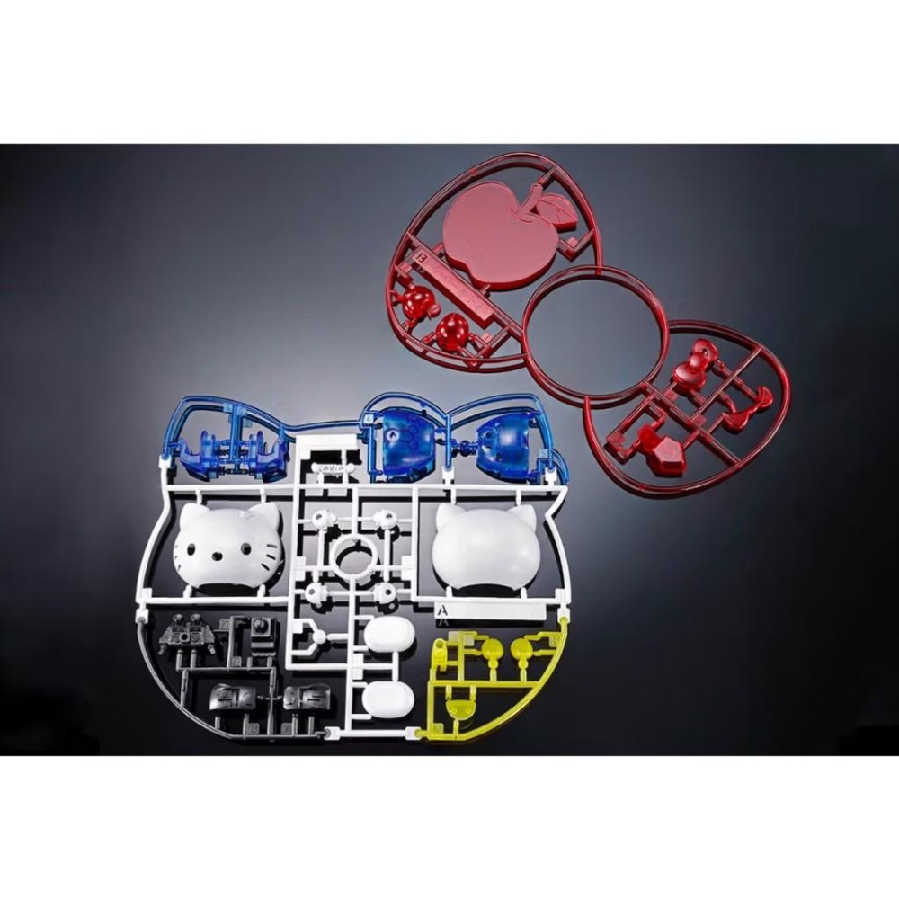 ‹正版› 萬代BANDAI組裝模型Hello Kitty 鋼彈 RX-78-2 初鋼 SD EX-STANDARD 彩透-細節圖4