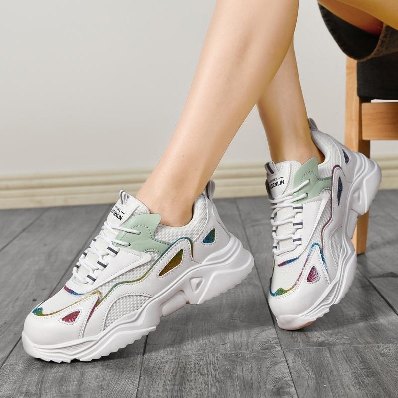 ‹防穿刺鋼頭安全鞋› JS8058 抗砸鋼包頭 防刺穿厚底 防滑橡膠鞋底 老爹鞋 日常戶外休閒鞋 運動風 中性鞋款-細節圖4