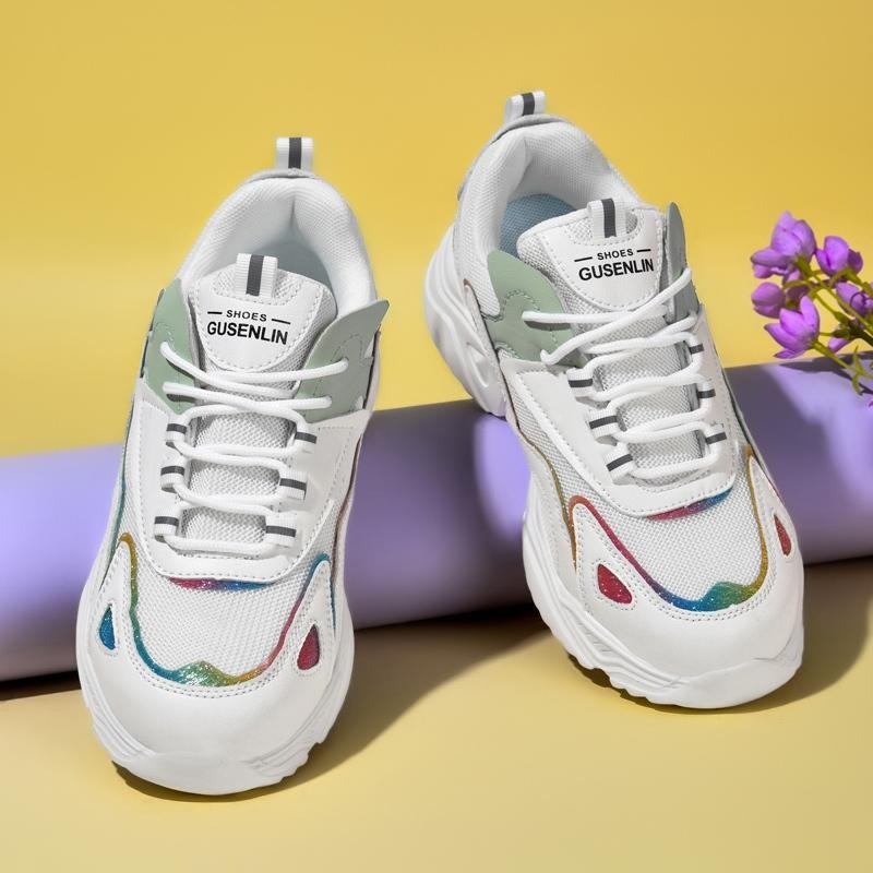 ‹防穿刺鋼頭安全鞋› JS8058 抗砸鋼包頭 防刺穿厚底 防滑橡膠鞋底 老爹鞋 日常戶外休閒鞋 運動風 中性鞋款-細節圖5