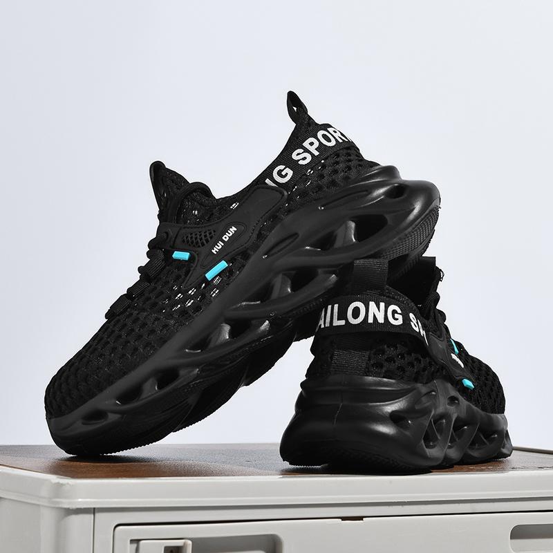 ‹防穿刺鋼頭安全鞋› JS8082 抗砸鋼包頭 防刺穿厚底 防滑橡膠鞋底 老爹鞋 日常戶外休閒鞋 運動風 中性鞋款-細節圖4