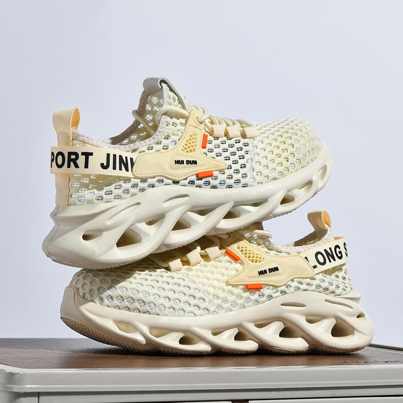 ‹防穿刺鋼頭安全鞋› JS8082 抗砸鋼包頭 防刺穿厚底 防滑橡膠鞋底 老爹鞋 日常戶外休閒鞋 運動風 中性鞋款-細節圖7