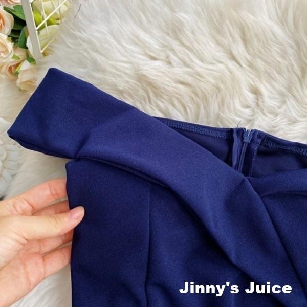 現貨 一字領胸墊短裙洋裝小禮服 氣質洋裝 露肩洋裝 一字領洋裝 宴會洋裝 正式洋裝 小洋裝 胸墊洋裝 短裙洋裝-細節圖9