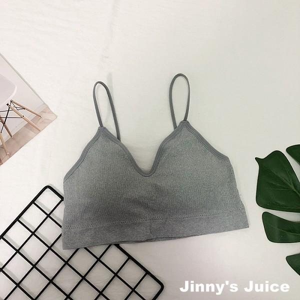 現貨 細肩帶針織彈性小可愛 手掌胸墊 針織背心 細肩帶背心 短版背心 外搭背心 細肩帶小可愛 大彈性背心 附胸墊-細節圖6