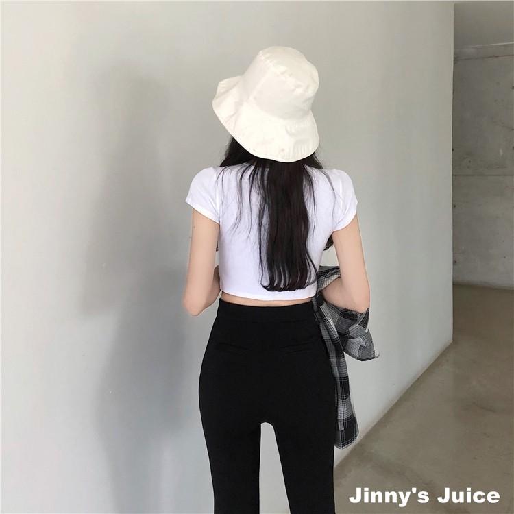 現貨❤️涼感夏天可穿腿超瘦西裝褲 西裝喇叭高腰褲 喇叭褲 開衩褲 西裝褲 長褲 高腰褲 顯瘦長褲 女西裝褲 黑色長褲-細節圖5