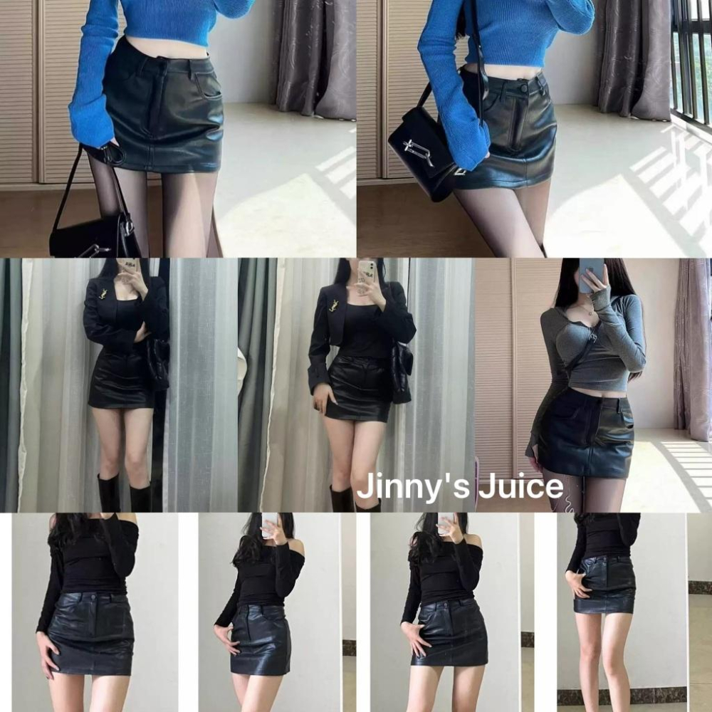 現貨 性感高腰短皮裙 皮短裙 pu皮裙 短裙 包臀裙 迷你短裙 皮革短裙 性感短裙 性感包臀短裙 小皮裙 高腰短裙-細節圖9