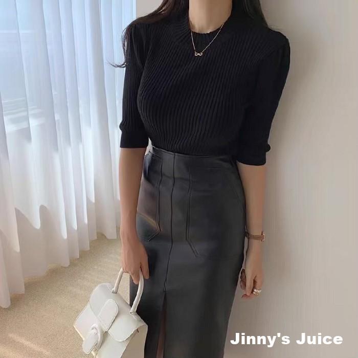 現貨 高腰顯瘦開衩皮裙 高腰皮裙 高腰裙 長裙 半身裙 高腰長裙 合身長裙 開衩長裙 開衩皮裙 長皮裙 顯瘦皮裙 皮裙-細節圖6