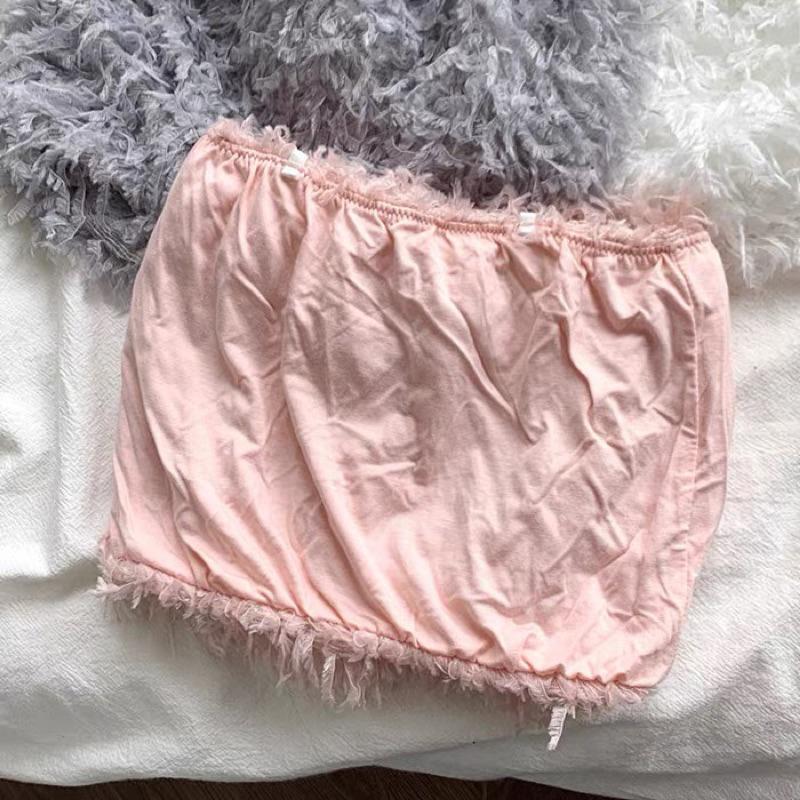 現貨 羽毛平口小可愛 毛毛背心 毛茸茸背心 羽毛背心 羽毛小可愛 羽毛平口背心 毛毛短板背心-細節圖3