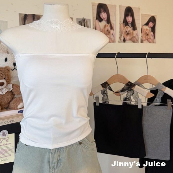 現貨 多穿法蕾絲平口胸墊背心 一字領背心 小可愛 平口背心 胸墊背心 蕾絲背心 蕾絲小可愛 蕾絲圍脖背心 胸墊平口背心-細節圖9