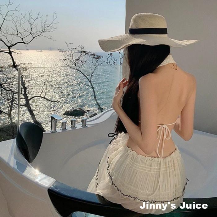 現貨 三件式雪紡露背長裙洋裝 渡假洋裝 長裙洋裝 透視洋裝 雪紡洋裝 露背洋裝 露腿洋裝 露背長裙洋裝 仙女洋裝 長洋裝-細節圖3