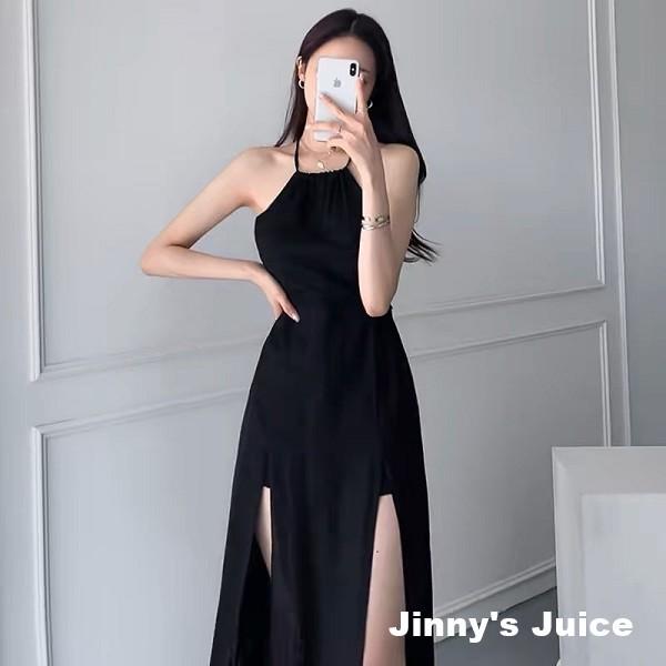 現貨 削肩開衩長裙洋裝 性感洋裝 渡假洋裝 氣質洋裝 削肩洋裝 開衩洋裝 開衩長裙洋裝 棉麻洋裝 掛脖洋裝 露肩洋裝-細節圖4