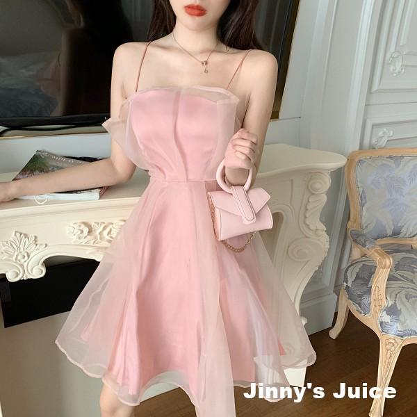 現貨❤️網紗氣質洋裝 小禮服洋裝 蕾絲洋裝 正式洋裝 生日洋裝 網紗洋裝 雪紡洋裝 澎裙洋裝 細肩帶洋裝 伴娘洋裝-細節圖2