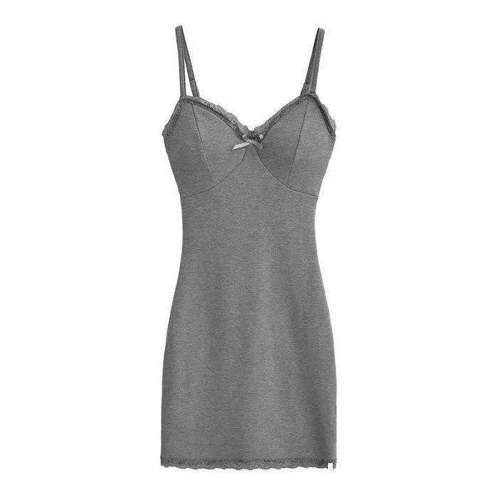 現貨 蕾絲胸墊包臀洋裝 包臀裙 包臀洋裝 短裙洋裝 胸墊洋裝 胸墊包臀洋裝 蕾絲洋裝 蕾絲吊帶 蕾絲包臀洋裝 蕾絲胸墊裙-細節圖8