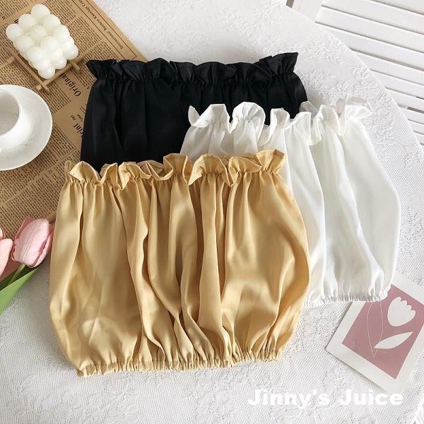 現貨 絲滑感甜美木耳邊平口背心 木耳邊背心 木耳邊上衣 平口上衣 平口背心 百搭背心 性感背心 小可愛 平口小可愛-細節圖8