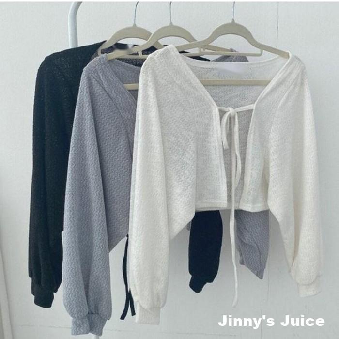 現貨 百搭綁帶罩衫外套 小外套 外套 薄外套 薄長袖外套 綁帶外套 綁帶罩衫 百搭外套 夏日外套 罩衫外套 防曬外套-細節圖6