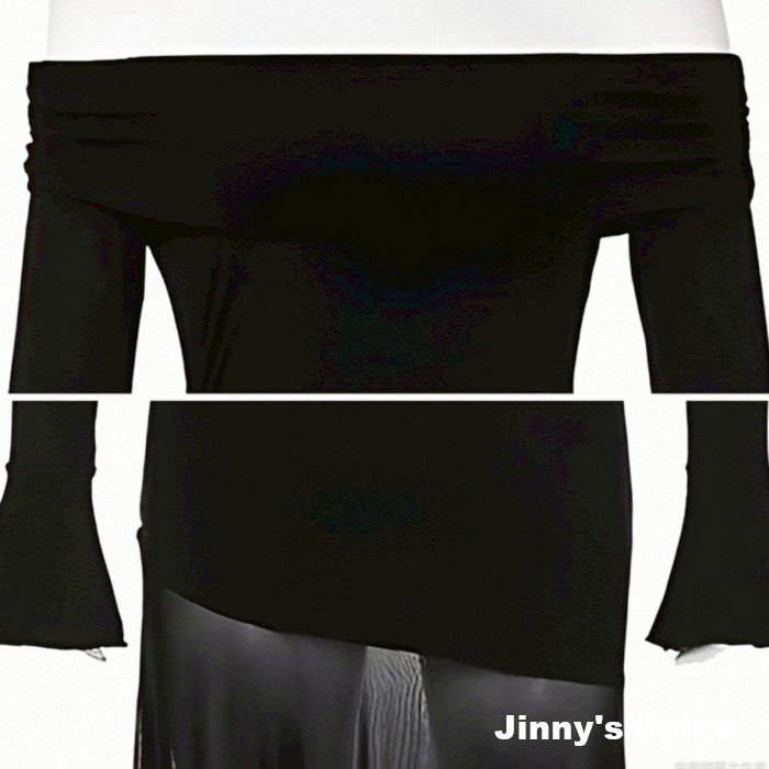 現貨 黑色網紗拼接一字領洋裝 長裙洋裝 網紗洋裝 黑色洋裝 一字領洋裝 網紗拼接洋裝 氣質洋裝 正式洋裝-細節圖8