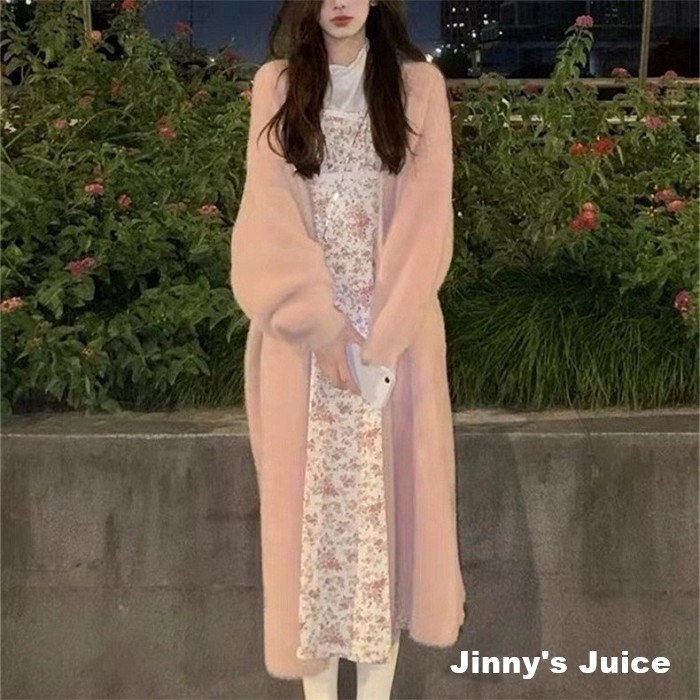 現貨❤️超舒服毛茸茸慵懶外套 毛毛外套 毛茸茸大衣 慵懶大衣 慵懶毛衣 毛衣外套 毛大衣 針織外套 秋冬外套 長版外套-細節圖3