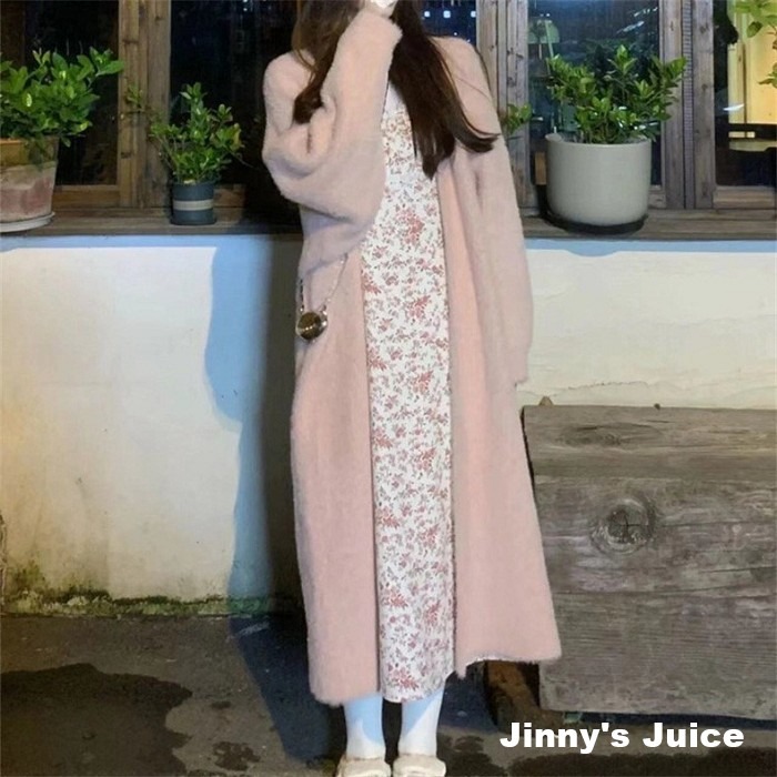 現貨❤️超舒服毛茸茸慵懶外套 毛毛外套 毛茸茸大衣 慵懶大衣 慵懶毛衣 毛衣外套 毛大衣 針織外套 秋冬外套 長版外套-細節圖4