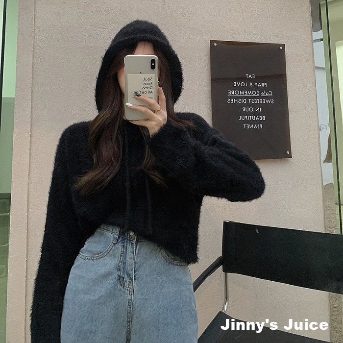 現貨 超柔軟毛毛連帽上衣 仿貂毛上衣 連帽上衣 連帽t 帽t 毛毛上衣 秋冬上衣 長袖上衣 毛衣 毛線衣 秋冬上衣-細節圖7