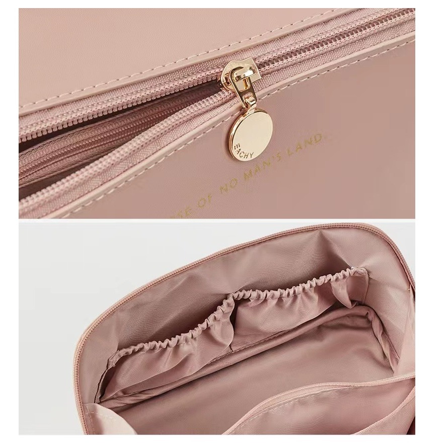 【台灣現貨】化妝包女大容量便攜ins高級感網紅2023新款旅行化妝品洗漱收納袋 收納包收納袋化妝包大容量包-細節圖7