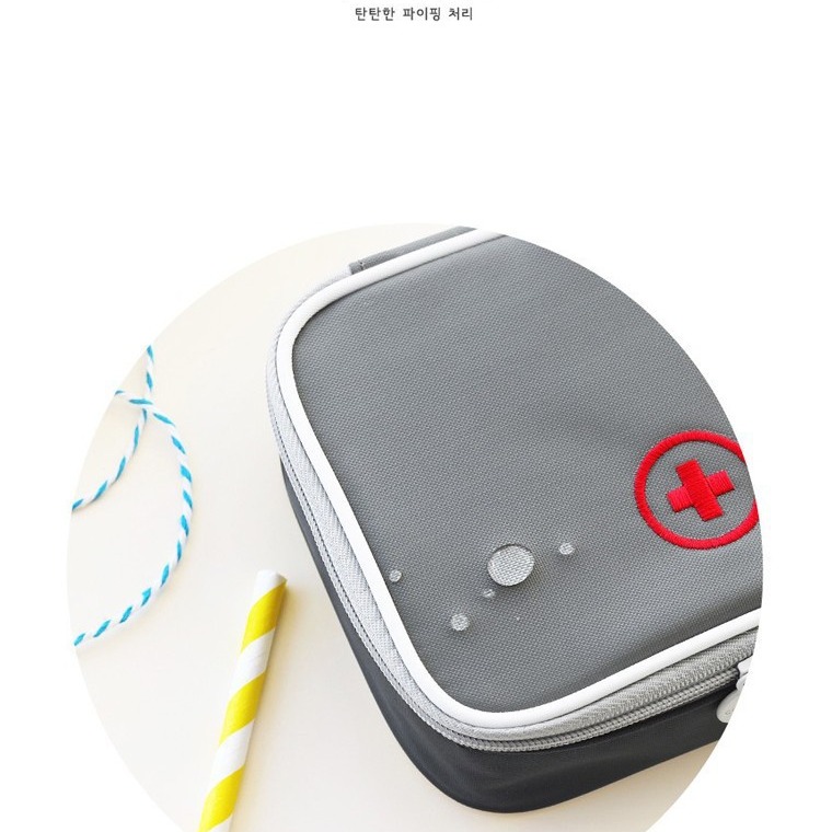 【台灣現貨】旅行便攜醫藥包 收納包 急救包 藥袋包 便攜收納包 便攜收納袋-細節圖7