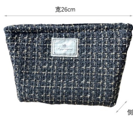 【台灣現貨】小香風化妝包手拿便攜保養品收納包袋大容量ins高顏值便攜手拿包 時尚寶寶手冊收納包 時尚藥品收納包-細節圖2