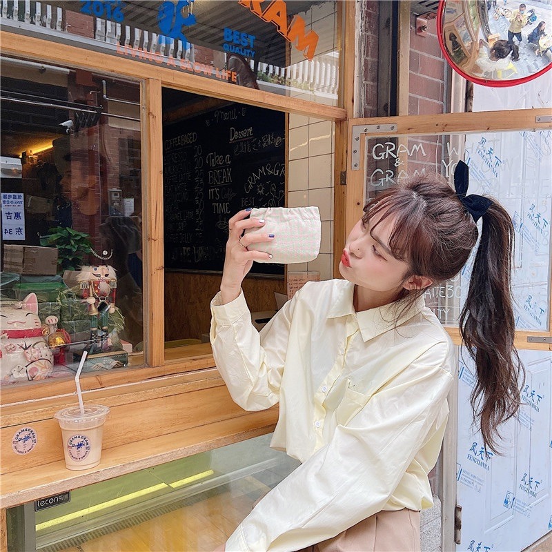 【台灣現貨TW】新款彈片口金包小清新口紅包零錢耳機棉布收納袋化妝包 錢包 收納包 收納零錢包-細節圖3