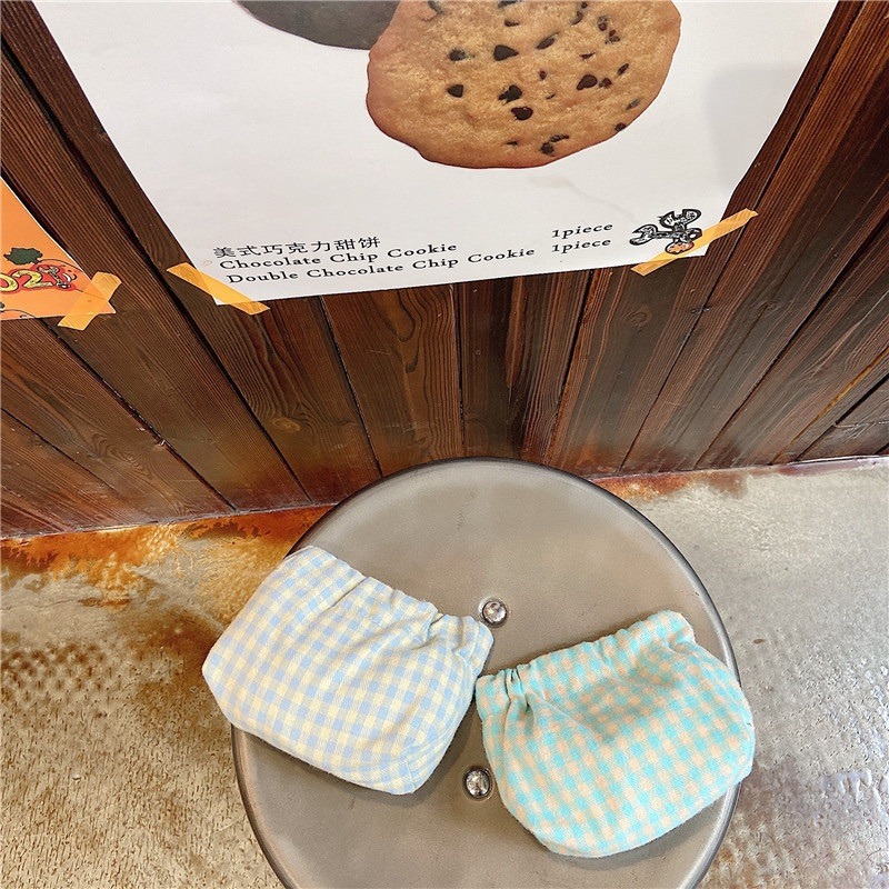 【台灣現貨TW】新款彈片口金包小清新口紅包零錢耳機棉布收納袋化妝包 錢包 收納包 收納零錢包-細節圖4