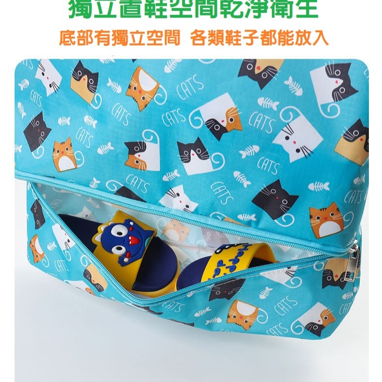 【台灣現貨】乾溼分離兒童游泳包 兒童背包 游泳用包包 防潑水後背包 收納包 防水背包 收納背包 兒童包包 洗漱包 防沙包-細節圖5