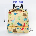 【台灣現貨】乾溼分離兒童游泳包 兒童背包 游泳用包包 防潑水後背包 收納包 防水背包 收納背包 兒童包包 洗漱包 防沙包-規格圖8