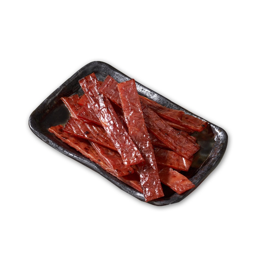 【台灣香腸食品】蜜汁豬肉乾(原味)120g /零食小點心/獨立包裝好吃不沾手-細節圖2