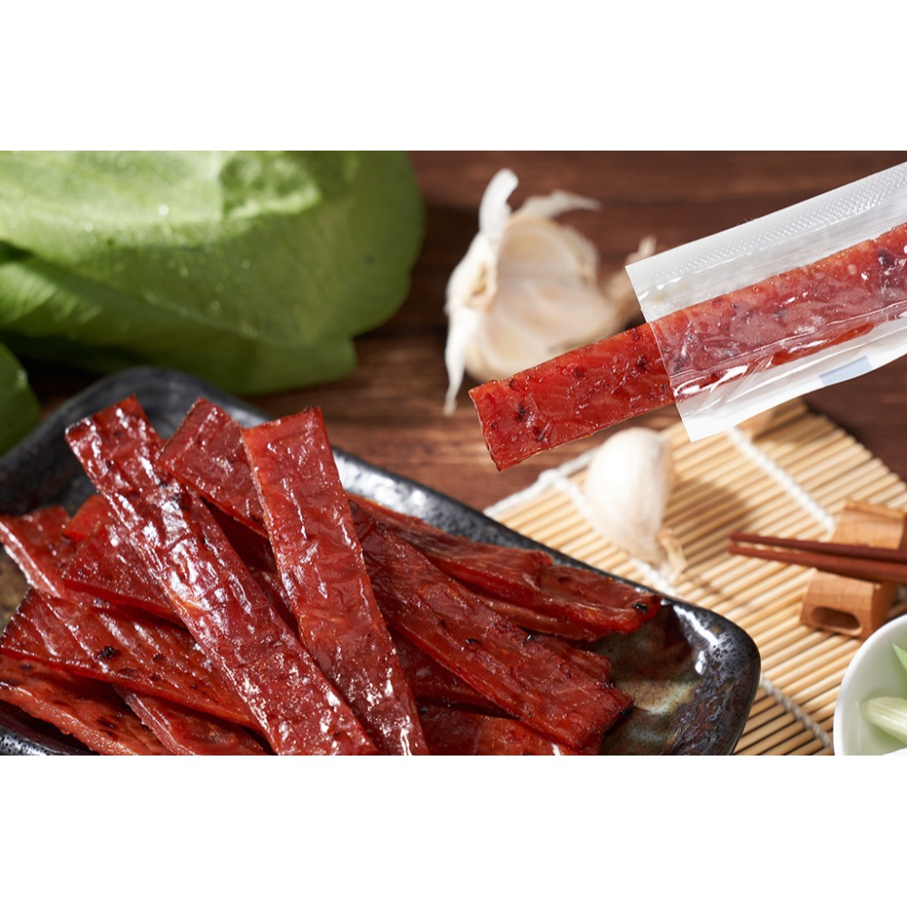 【台灣香腸食品】蜜汁豬肉乾(原味)120g /零食小點心/獨立包裝好吃不沾手-細節圖4