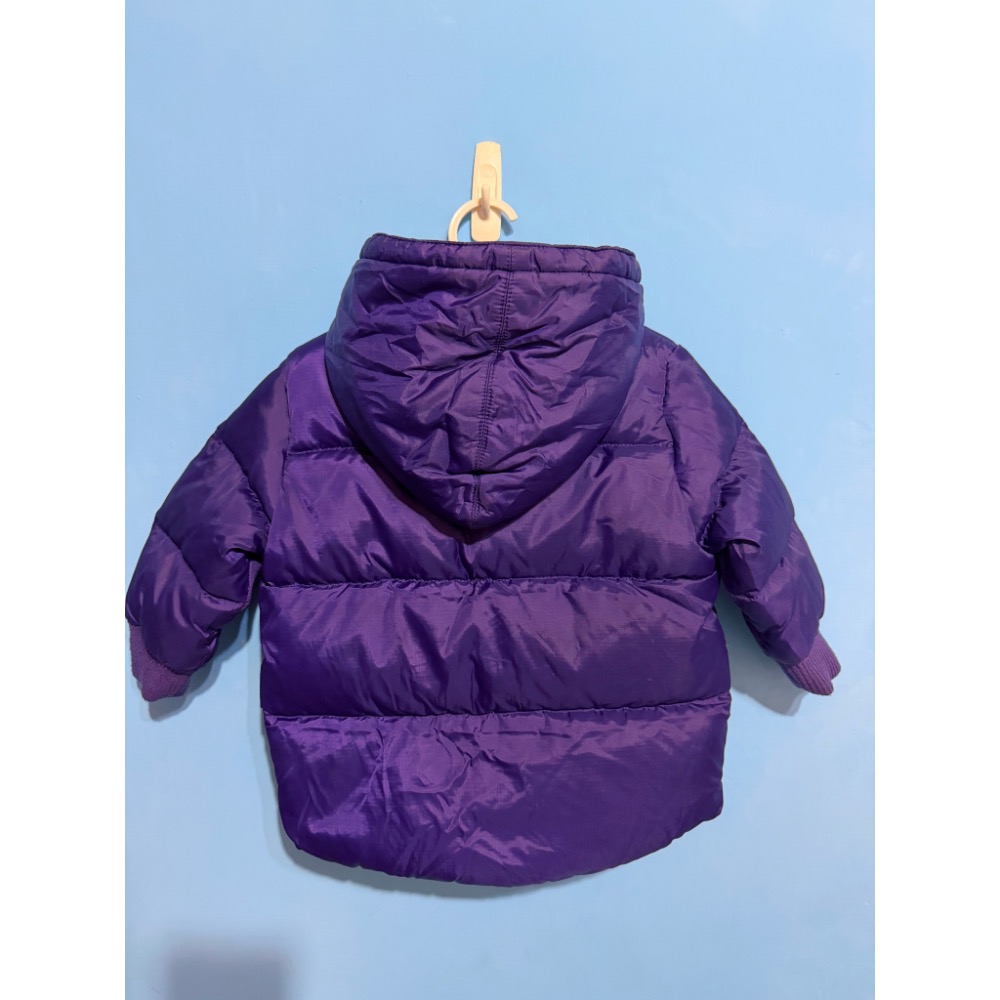 3T POLO RL 小馬刺繡紫色羽絨外套3y-細節圖2