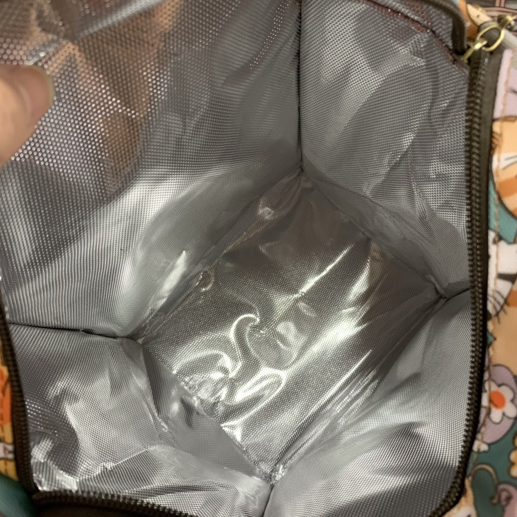 No.910/1 小號防水鋁膜手提包便當袋餐袋可愛卡通印花全包覆式小包包方型319209-細節圖4