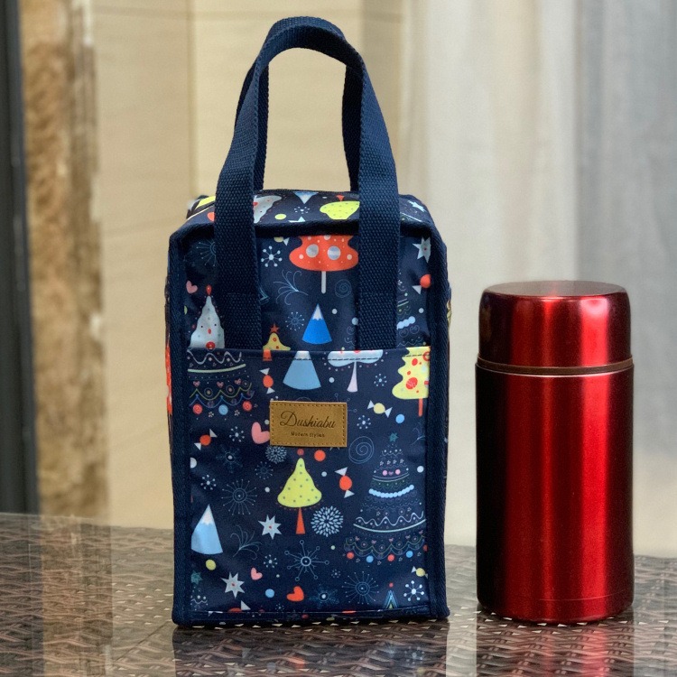 No.910/1 小號防水鋁膜手提包便當袋餐袋可愛卡通印花全包覆式小包包方型319209-規格圖9