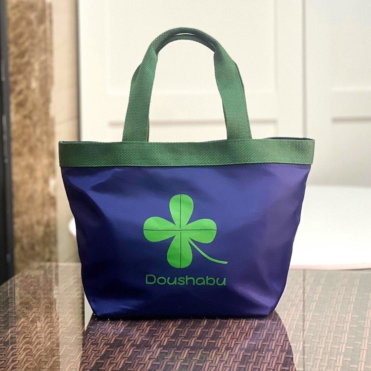 No.497 撞色收邊防水手提袋水餃包早餐袋便當袋補習袋學習包259179-規格圖9