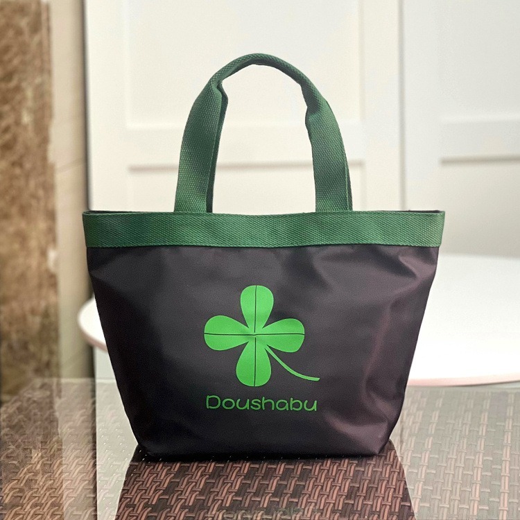 No.497 撞色收邊防水手提袋水餃包早餐袋便當袋補習袋學習包259179-規格圖9