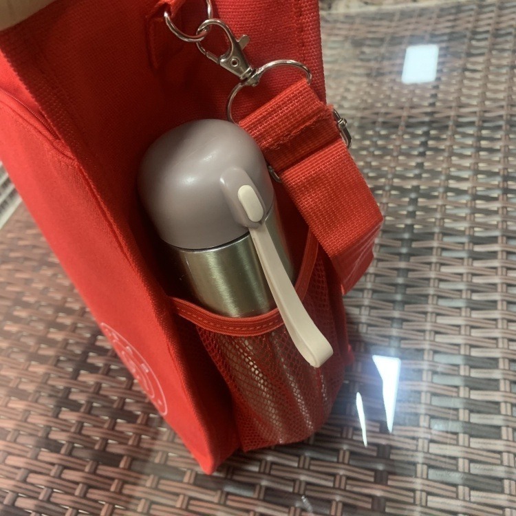 No.399 三用手提肩背斜背帆布包A4小提袋素色簡約學生書包補習袋才藝袋撞色-細節圖5