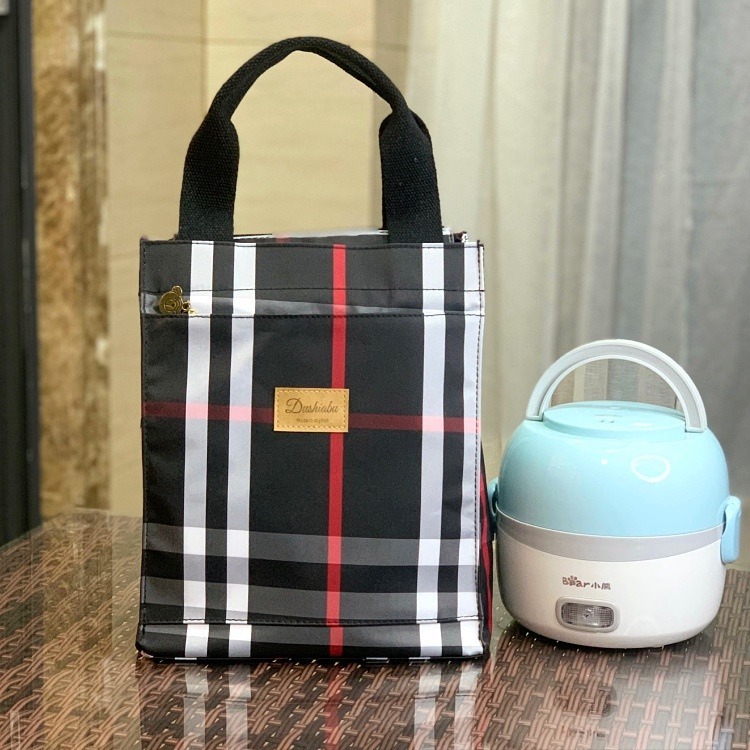 No.655/2 中號拉錬式防水印花布提袋方型購物袋手提補習袋書袋餐袋小包包329259-規格圖9