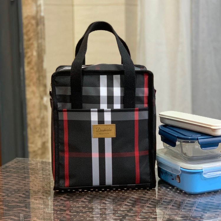 No.910/2 大號防水鋁膜手提包便當袋餐袋可愛卡通印花全包覆式小包包方型349229-規格圖9